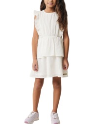 φόρεμα mexx with ruffles mf006302041g-off white κορίτσι