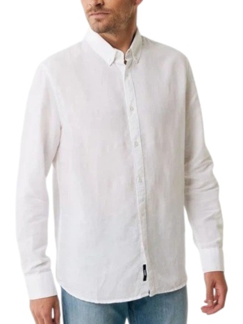 πουκάμισο μακρυμάνικο mexx caleb mf007200151m-white ανδρικό σε προσφορά