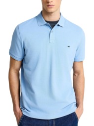 μπλούζα polo funky buddha με διακριτικό λογότυπο fbm013-001-11-heritage blue ανδρικό