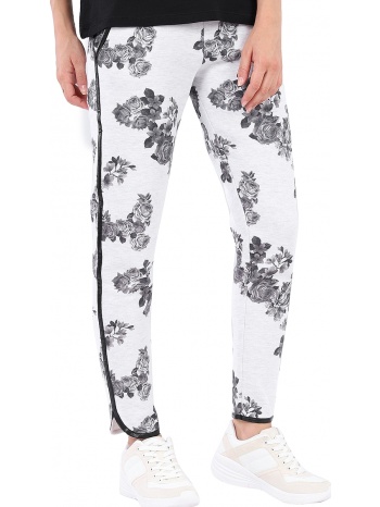 παντελόνι υφασμάτινο freddy floral print & piping 7/8 σε προσφορά