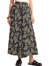 παντελόνι υφασμάτινο funky buddha wide leg fbl013-105-02-black γυναικείο