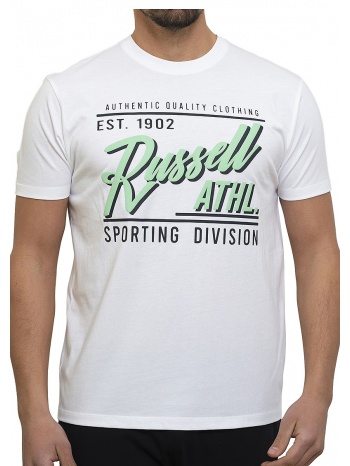μπλούζα κοντομάνικη russell athletic rasd a3014-1-001 σε προσφορά