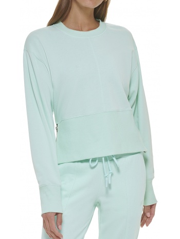 μπλούζα μακρυμάνικη dkny tompkins terry dp2t7966-2vz σε προσφορά