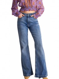 παντελόνι υφασμάτινο attrattivo καμπάνα 9916407-blue