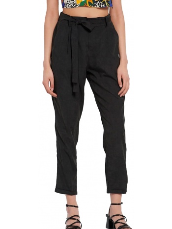 παντελόνι υφασμάτινο funky buddha casual fbl007-105-02-black σε προσφορά
