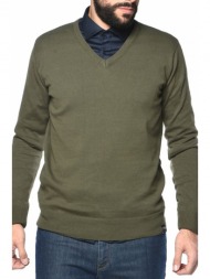 πουλόβερ camaro με λαιμόκοψη v 17501-813-11-00062-khaki