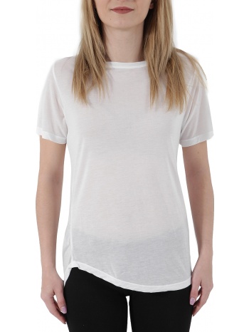 μπλούζα κοντομάνικη freddy satin-effect lyocell jersey με σε προσφορά