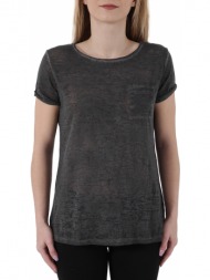 μπλούζα κοντομάνικη freddy burnout jersey with camp pocket s8-ac-wt228l03n00-nx