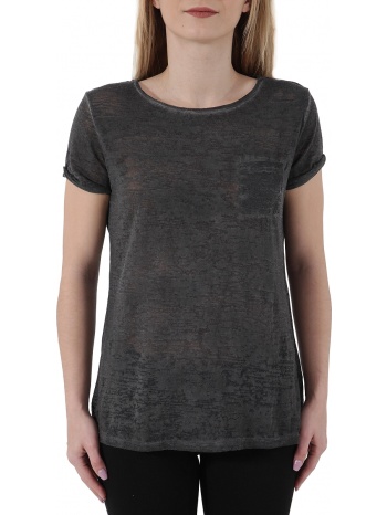 μπλούζα κοντομάνικη freddy burnout jersey with camp pocket σε προσφορά