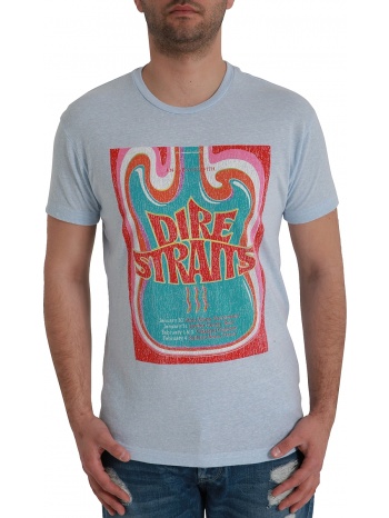 μπλούζα κοντομάνικη retro brand dire straits rb120wg69 σε προσφορά