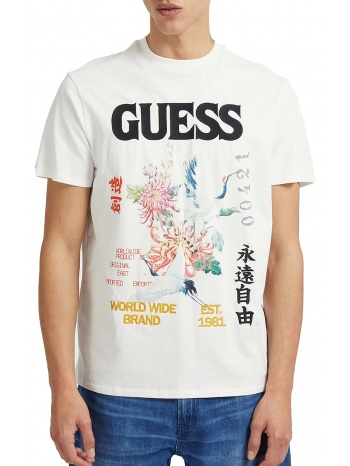 μπλούζα κοντομάνικη guess tokyo collage m3gi76kbdl0-g018 σε προσφορά