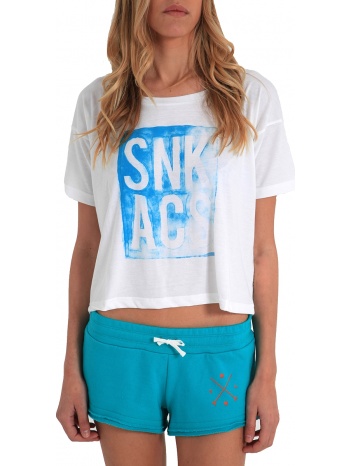 μπλούζα κοντομάνικη sneak aces 4039-110-white σε προσφορά