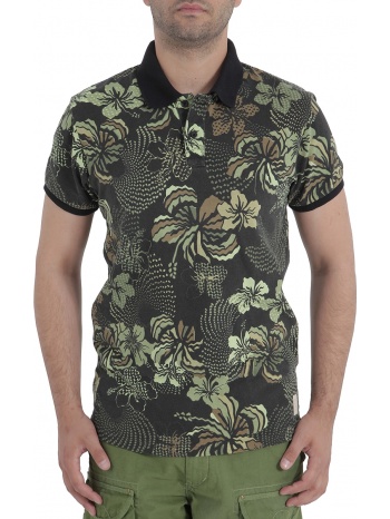 μπλούζα polo scotch & soda με στάμπα 15 14010255218-a σε προσφορά