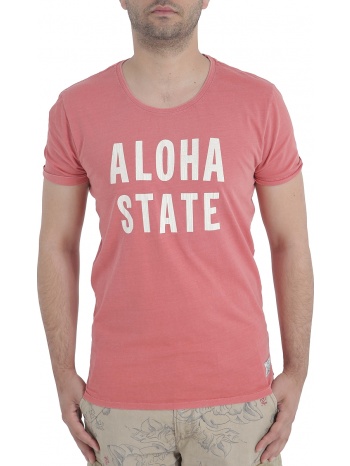 μπλούζα κοντομάνικη scotch & soda aloha state 14010451169-36 σε προσφορά