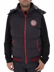 μπουφάν garage fifty 5 αμάνικο g12-1214-black