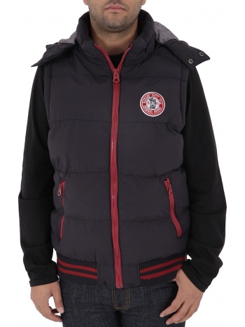 μπουφάν garage fifty 5 αμάνικο g12-1214-black σε προσφορά