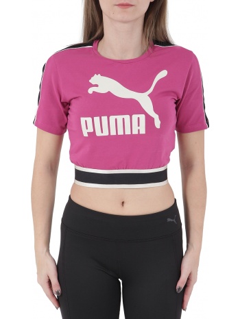 μπλούζα κοντομάνικη puma revolt cropped tee 578337-26 σε προσφορά