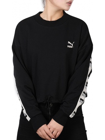 μπλούζα μακρυμάνικη puma 578338 revolt crew sweat 578338-01 σε προσφορά