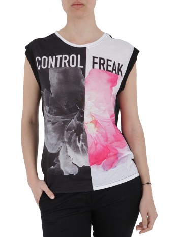 μπλούζα αμάνικη silvian heach garvora pgp15371ts-nero σε προσφορά