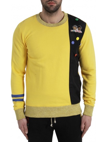 μπλούζα μακρυμάνικη pony by dee & ricky retro 704m-a-yellow σε προσφορά