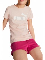 αθλητικό σετ puma logo tee & shorts set 846936-66