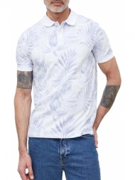 μπλούζα polo guess patch aop m3gp10kbq40-p7hw