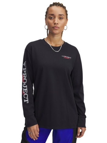 μπλούζα μακρυμάνικη under armour project rock campus t q1