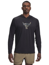 μπλούζα μακρυμάνικη under armour project rock iso-chill hd 1389955-001 ανδρικό
