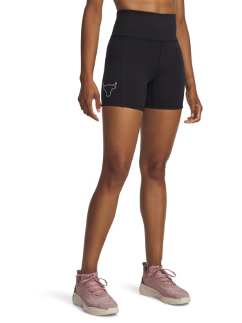 σορτς under armour project rock biker 6005086-002 γυναικείο