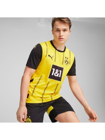μπλούζα κοντομάνικη puma bvb home jersey replica 774946-01