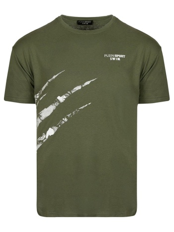 μπλούζα κοντομάνικη plein sport scratch ps26mts04-65 ανδρικό
