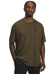 μπλούζα κοντομάνικη under armour project rock q4 6006259-308 ανδρικό