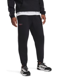 παντελόνι under armour project rock icon fleece 1389917-001 ανδρικό
