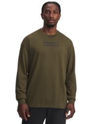 μπλούζα μακρυμάνικη under armour project rock crewneck 6005014-308 ανδρικό