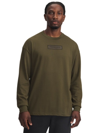 μπλούζα μακρυμάνικη under armour project rock crewneck