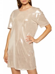 φόρεμα guess cindy metallic jersey w0yk77k9vc0-gu0-mlgd