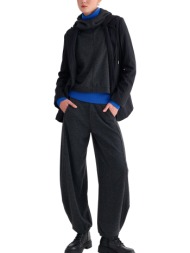 παντελόνι υφασμάτινο attrattivo casual 92022015-grey γυναικείο