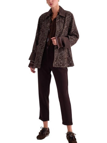 παντελόνι υφασμάτινο attrattivo formal 9917491g-brown