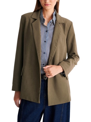 σακάκι ale μονόκουμπο με ελαφριά oversized γραμμή