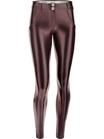 παντελόνι δερμάτινο freddy wr.up® metallic regular rise  σε προσφορά