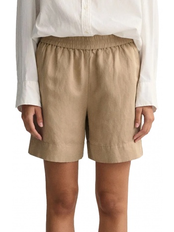 σορτς gant pull-on shorts 4020061-209 mushroom khaki σε προσφορά