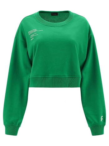 μπλούζα μακρυμάνικη freddy comfort-fit cropped s3wgzs1-v87- σε προσφορά