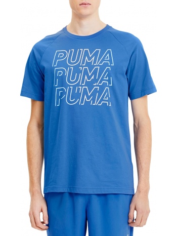 μπλούζα κοντομάνικη puma modern sports logo tee 581489-41