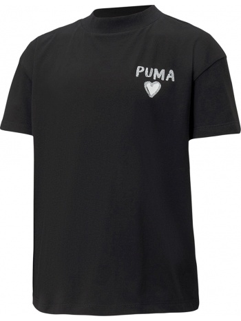 μπλούζα κοντομάνικη puma alpha trend tee 581361-01