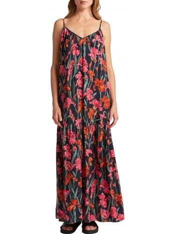 φόρεμα gant maxi strap printed dress 4503261-evening blue σε προσφορά