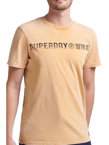 μπλούζα κοντομάνικη superdry d1 ovin vintage corp logo