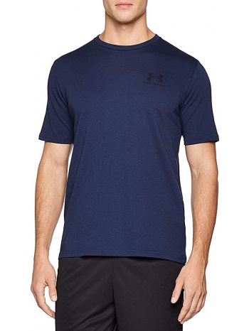 μπλούζα κοντομάνικη under armour sportstyle leftchest