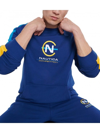 μπλούζα μακρυμάνικη nautica ogata sweatshirt 3ncn7e00404-429 σε προσφορά