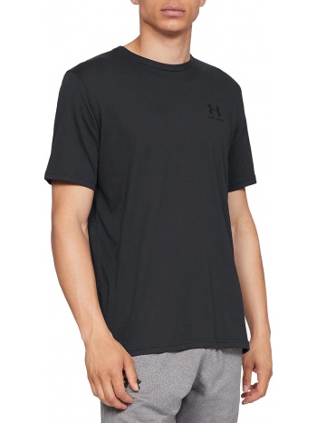 μπλούζα κοντομάνικη under armour sportstyle leftchest