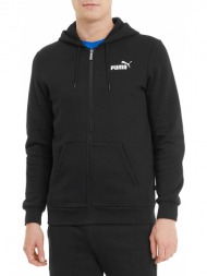ζακέτα puma ess small logo fz hoodie fl 586702-01
